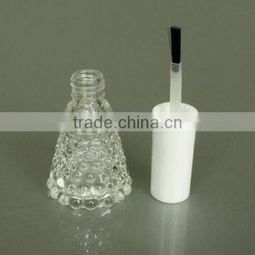 Empty Nail Polish Bottle Brush Cap 7ml Unique Shape Glass Bottle China Supplier photo-2