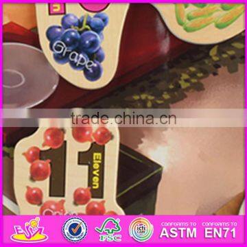 2016 New Design 23 Pieces Educational Toy Wooden Magnetic Puzzles for Toddlers W14J002 photo-2