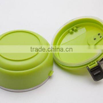 Stainless Steel Lunch Box 3 Layer Food Carrier Colorful Tiffin Box photo-4