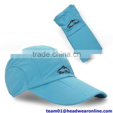 Custom Ourdoor Folding Sports Caps Micro Material Caps photo-2