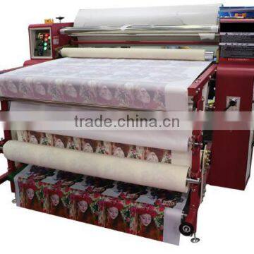 smaller roll heat transfer machine 120*20cm