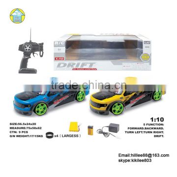 1/10 rc drifting car