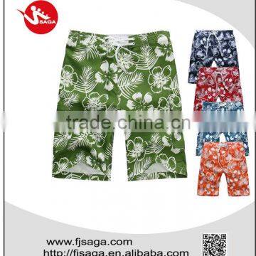2015 Fashionable Men's Beach Pants,printing Beach Shorts