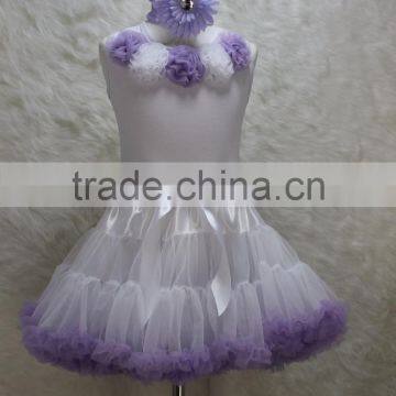 New Design Tutu Pettiskirt Set for Girls, Small Fresh Summer Wear Girl's Super Fluffy Pettiskirt Set photo-6