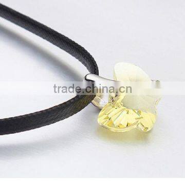 Sparkling Crystal Fishing Wire Necklace Simple Wire Necklace With cz Crystal Sotne High End Crystal Necklace Elegent Jewelry photo-6