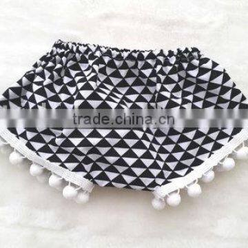 Wholesale Baby Girl Floral Bloomer Pom Pom Diaper Cover Yiwu China Supply photo-3