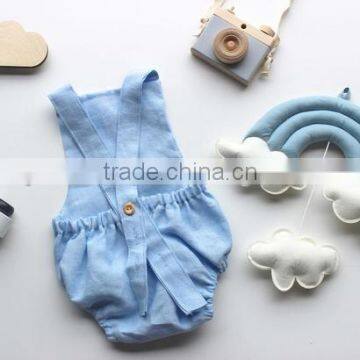 OEM Yiwu Factory Cute Soft Kids Baby Cotton Rompers Infant Baby Jumpsuit photo-4