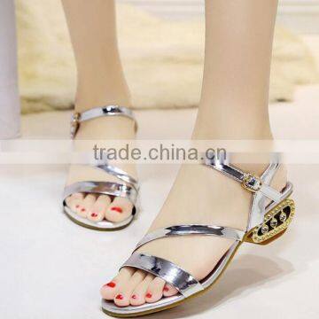 Zm35571a 2017 China Cheap Girls Sandals Latest Ladies Summer Shoes photo-2