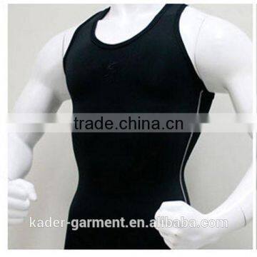 Mens Compression Under Base Layer Tank Top Vest Gym Muscle Bodybuilding Clothing