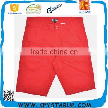 Youth Men Style Dri Fit Red Golf Shorts