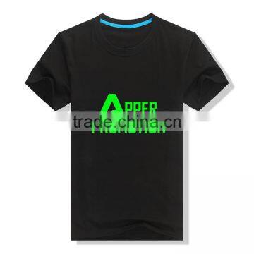 Short Sleeve Wholesale Promotion Printed Logo Black t Shirt photo-2