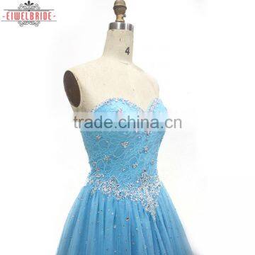 China Oem Supply Sweetheart Beaded A Line Wedding Dress photo-4