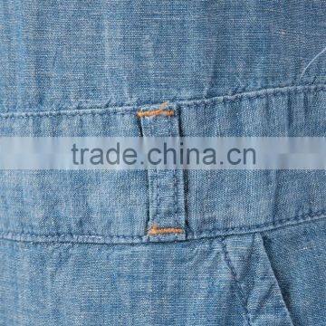 High Quality Durable Baggy Boyftriend Blue Color Overall for Women photo-5