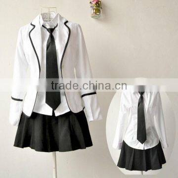 2017 Wholesale School Uniforms Design Pictures Primary School Girls Uniform photo-4