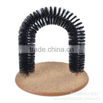 Cat Scratch Itch Toys Rubbing Exercise Toys Bow Hair Brush photo-5
