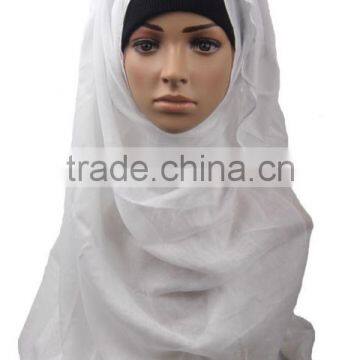 Muslim Pure Color Bag Towel Europe and the United States Fashion Super Large Cap Cover Scarf Scarf photo-3