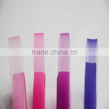 3" Soft Colored Crinoline Horsehair Braid For Wedding Dress photo-2