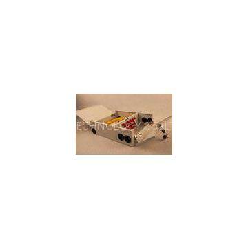 Indoor 24 Cores Wall Mount Optical Distribution Frame For Change Fiber Adaptors