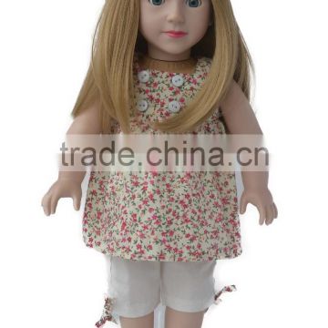 Vinyl girl baby doll 18 inches with low price 2017