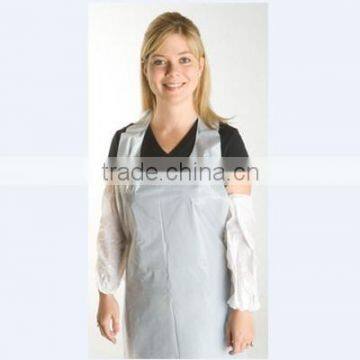 High quality kitchen blue/transparent plastic aprons