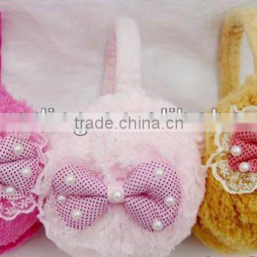 Fashion Bowknot Winter Ear Warmers Cute Winter Ear Muffs