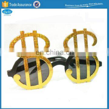 Plastic Dollar Party Shape Sunglasses 2017 Peso Money Party Glasses