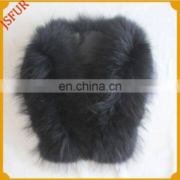 Winter Fur Hood Fashion Raccoon Fur Trim For Jacket Collar