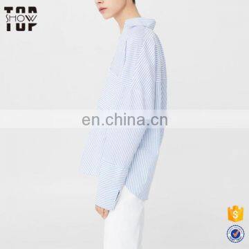 New Model Shirts 100% Cotton Oversize Dart Detail Cotton Shirt photo-3