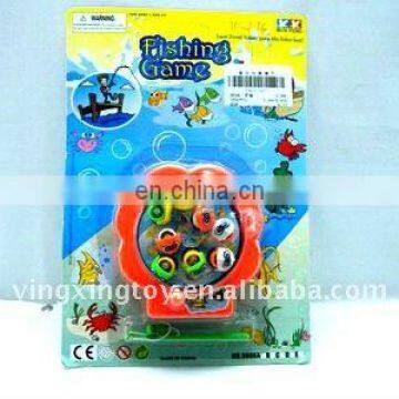 plastic wind up fishing game toys