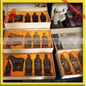 10cm-30cm Clay Figurines of Qin Dynasty Terracotta Warriors for Souvenir BMY 031