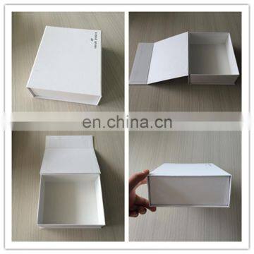 Popular! Paperboard Plain White Shipping Mail Box , Expensive Magnet Shipping Box