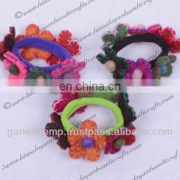 Felt Wool Scrunchy photo-3