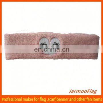 promotional sports pink sweatbands