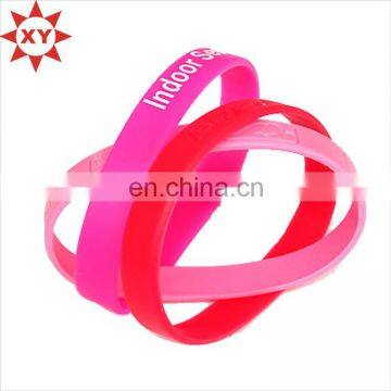 Bottle Price Thick Silicone Bracelet for Summer Camp photo-2