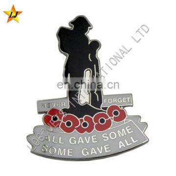 Wholesale Promotional Cheap Custom logo pinmetal tin button badge