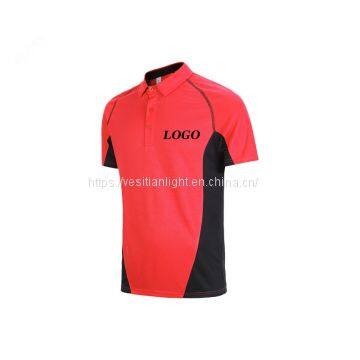Summer Camping Events Europ Size Sublimation Tshirt Football World Cup Tshirts Red Color Dry Quicker Sport T-shirt photo-3