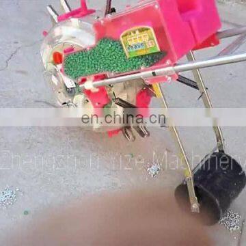 Single row hand corn seeder machine manual drum seeder