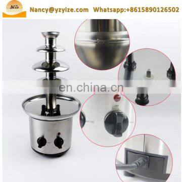 Upgrade Stainless Steel 4 Tiers Battery Chocolate Fondue Fountain photo-4