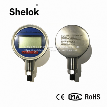 Ammonia fuel steam digital pressure gauge manometer