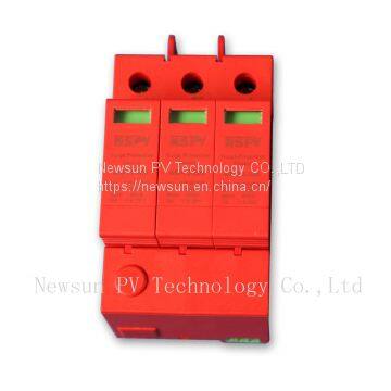 Solar PV 1000VDC and 1500VDC surge protective device DC or AC