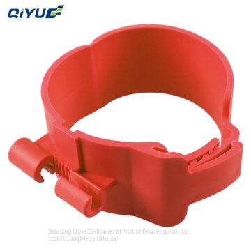 Nylon tube clamp fixing central air conditioning copper tubes buckle Plastic pipe buckle pipe clamp