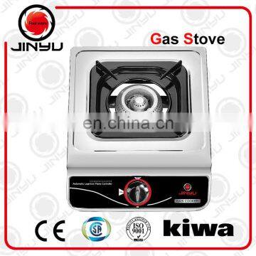 sales hot single burner 0.3mm stainless steel cooktop kitchen appliance gas stove/gas cooker