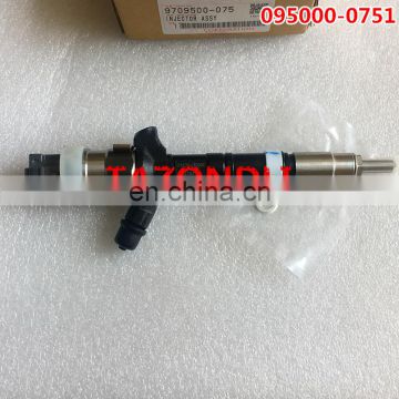 100% Genuine and new fuel injector 095000-075 /9709500-075/095000-0751/ for 23670-39025 23670-30020