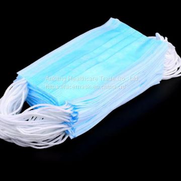 Cheap Medical and surgical disposable 3ply Face Mask Disposable Face Mask 2Ply/3ply/4ply Ear loop for Doctors & Nurses