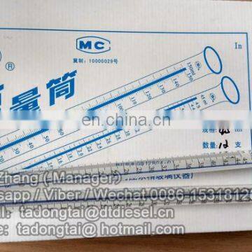 Glass tube 45ml for test bench