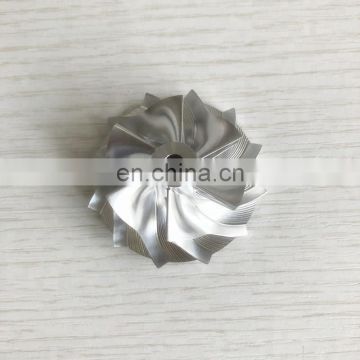 GT15-25 706164-0001 37.84/49.00mm 6+6 blades high performance turbo billet/milling/aluminum 2618 compressor wheel