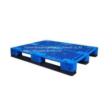 Vented Open Double Deck Plastic Pallet For Flour Bags