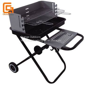 Foldable Barbecue Grill Charcoal Bbq Grills Folding Outdoor BBQ Grill With Adjustable Height Cooking Grid