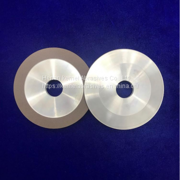 Single sided convex resin diamond wheel/high concentration diamond resin wheel