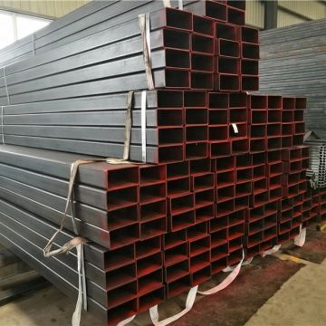 Q235 Q345 Ms Hollow Section Black Mild Steel Rectangular Square Pipe/Tube Per Ton